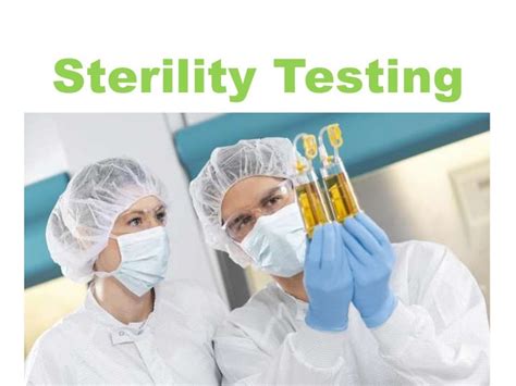 sterilization testing procedures